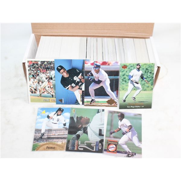LOT OF 450 BASEBALL CARDS