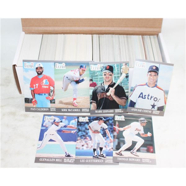LOT OF 450 BASEBALL CARDS