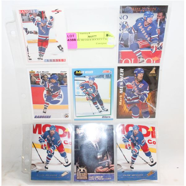 8 MARK MESSIER HOCKEY CARDS