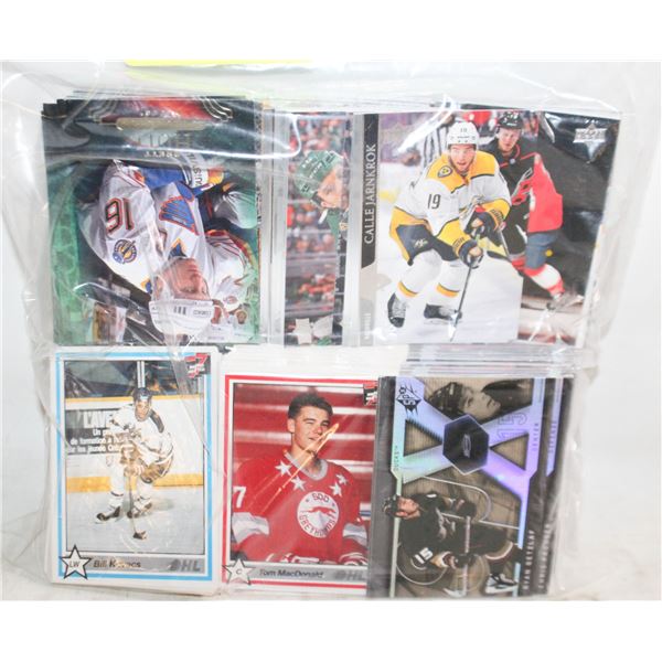 LOT OF 400 NHL CARDS