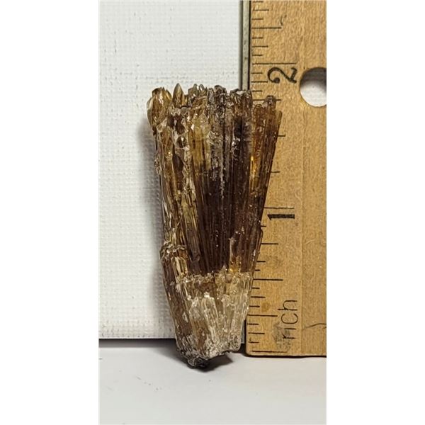2)  NATURAL 17.1 GRAM AMBER CLUSTER