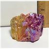 Image 1 : 5)  NATURAL VIOLET & YELLOW TITANIUM