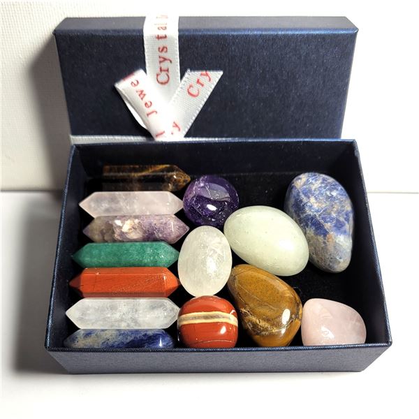 10)  LOT OF 14 PCES  OF NATURAL CHAKRA