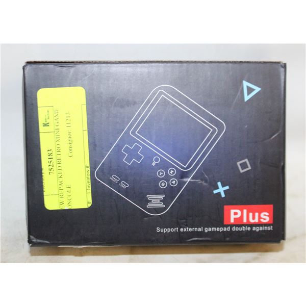 NEW REPACKED RETRO MINI GAME CONSOLE