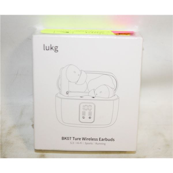 BRAND NEW SEALED LUKG WIRELESS EARBUDS WITH
