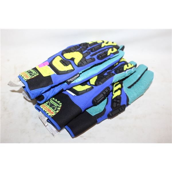 (2) LARGE IRONCLAD IMPACT GLOVES