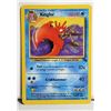 Image 1 : 1)  KINGLER 1999 BASIC POKEMON CARD.