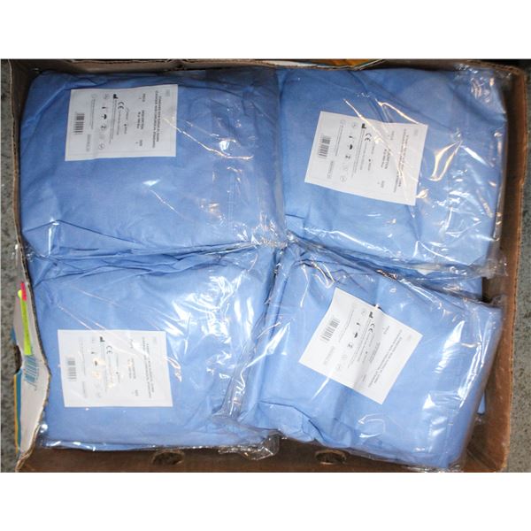 25 NON-SURGICAL 1-PIECE TIE BACK DISPOSABLE GOWNS