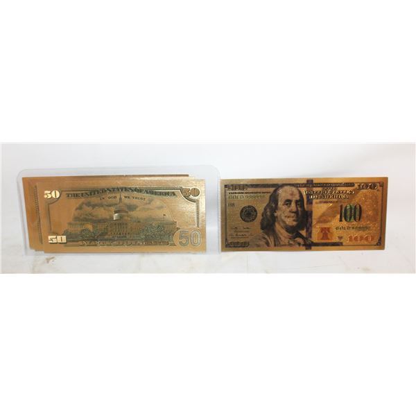 NOVELTY US COLLECTIBLE 'BILLS'