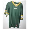 Image 1 : EDMONTON ESKIMOS CFL SZ L REEBOK S/SLEEVE JERSEY
