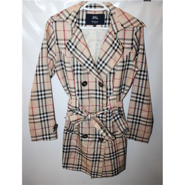 BURBERRY LONDON LADIES XL 3/4 LENGTH JACKET