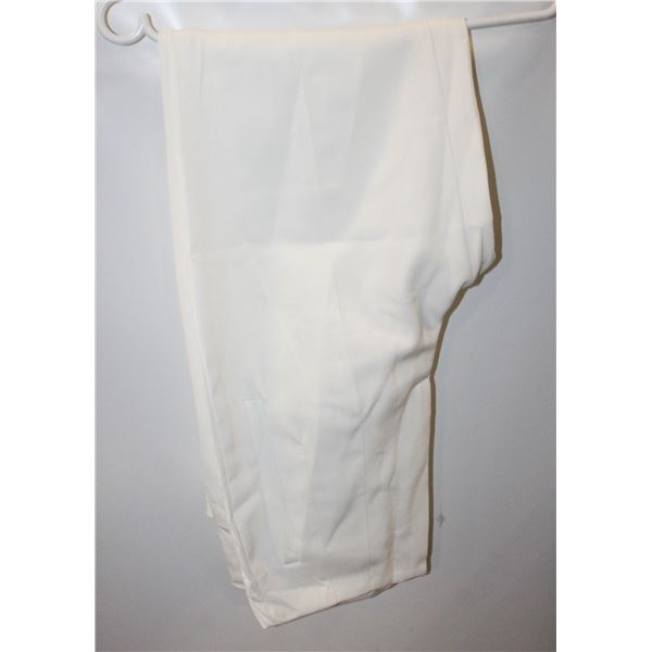 NEW WITH TAGS LADIES WHITE M DRESS PANTS