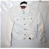 Image 1 : LADIES GUESS WHITE JEAN JACKET LARGE