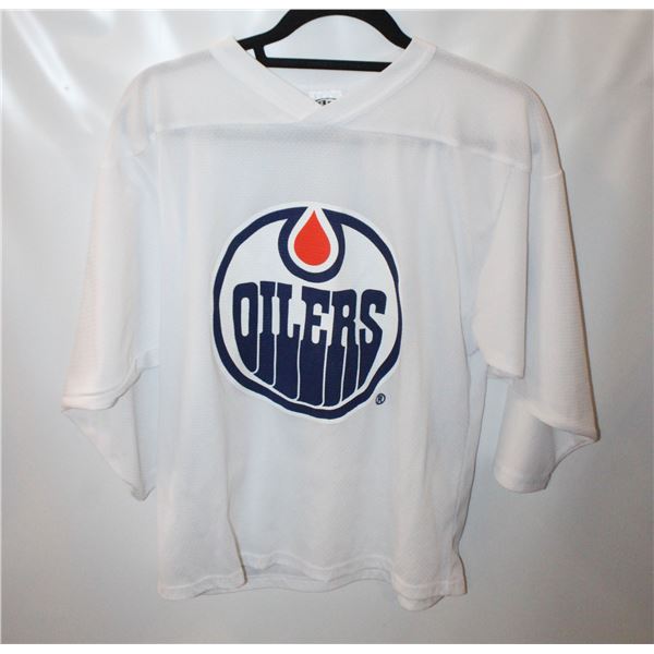LADIES MED OILERS JERSEY