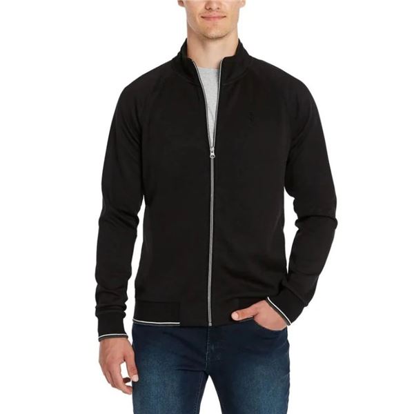 NEW ROBERT GRAHAM FULL ZIP SWEATER SIZE XXL