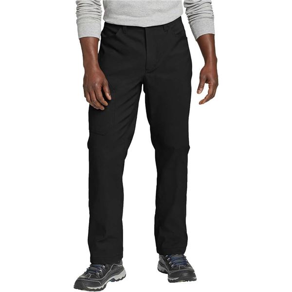 NEW EDDIE BAUER MENS FLEECE LINED TRACK PANTS