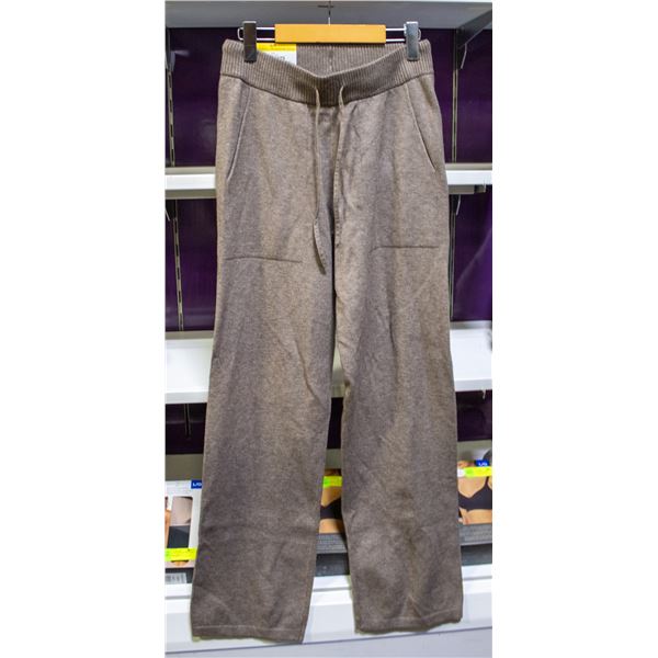 NEW LAZYPANTS SWEATER KNIT PANTS BROWN SIZE SM