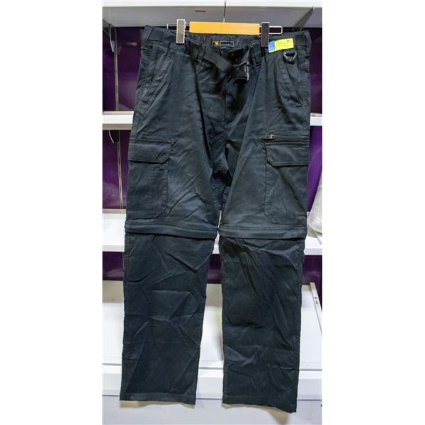 THE BC CLOTHING CO CARGO PANTS TURN INTO SHORTS