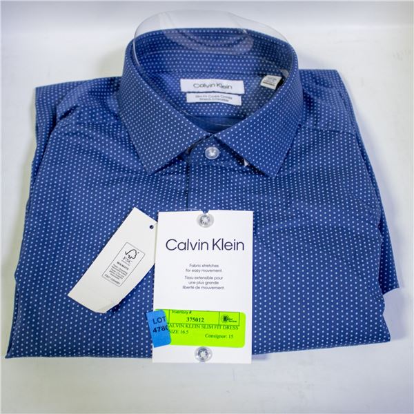 NEW CALVIN KLEIN SLIM FIT DRESS SHIRT SIZE 16.5