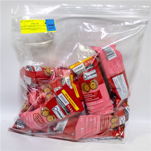BAG OF 13 RXBAR ENERGY BITES STRAWBERRY & PEANUT