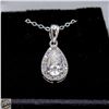 Image 1 : #4233-1.00 CT GRA CERTIFIED PEAR CUT MOISSANITE