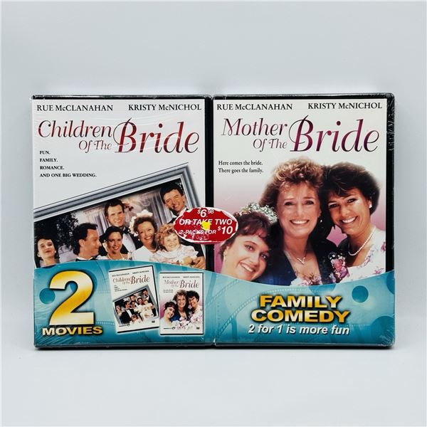 NEW 2 DVDS "CHILDREN OF THE BRIDE" "MOTHER OF T