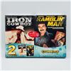 Image 1 : NEW 2 DVDS "IRON COWBOY" "RAMBLIN MAN"