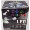 Image 2 : 4 PACK - 16 WHITE LED WATERPROOF SOLAR YARD LIGHTS