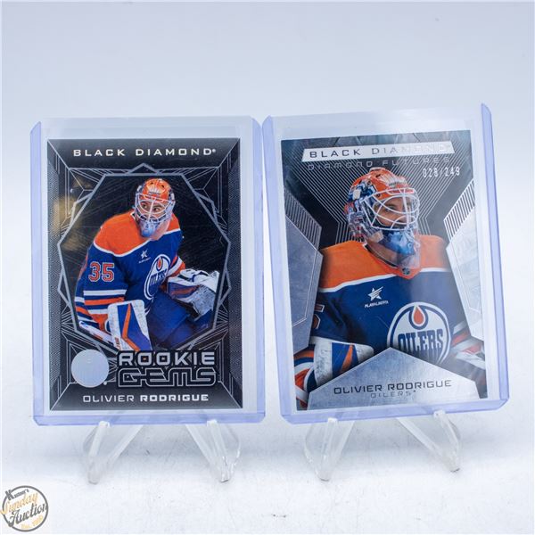 2 OILERS OLIVER RODRIGUE ROOKIE