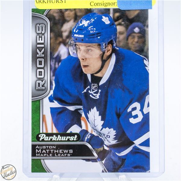 AUSTON MATTHEWS ROOKIE 2016-17 PARKHURST