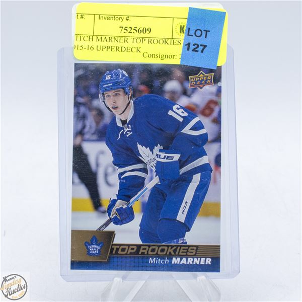 MITCH MARNER TOP ROOKIES 2015-16 UPPERDECK