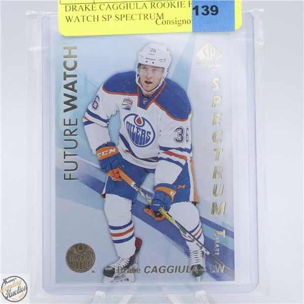 DRAKE CAGGIULA ROOKIE FUTURE WATCH SP SPECTRUM