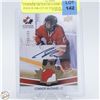 Image 1 : CONNER MCDAVID GAME WORN PATCH 106-125 AUTO-SIGN.