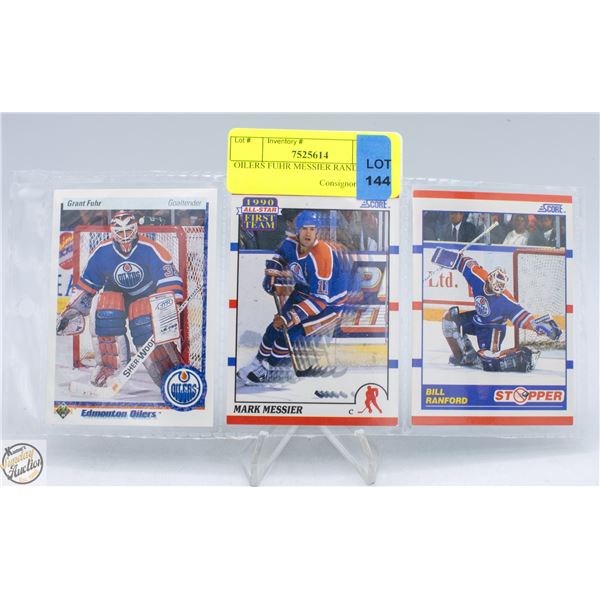 OILERS FUHR MESSIER RANFORD