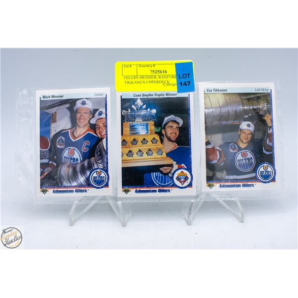OILERS MESSIER, RANFORD TIKKANEN UPPERDECK