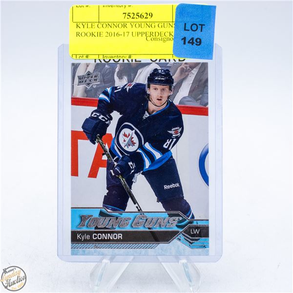 KYLE CONNOR YOUNG GUNS ROOKIE 2016-17 UPPERDECK