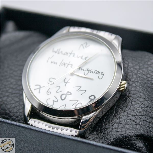 NEW FUN HANDMADE PEOPLE WATCH WITH