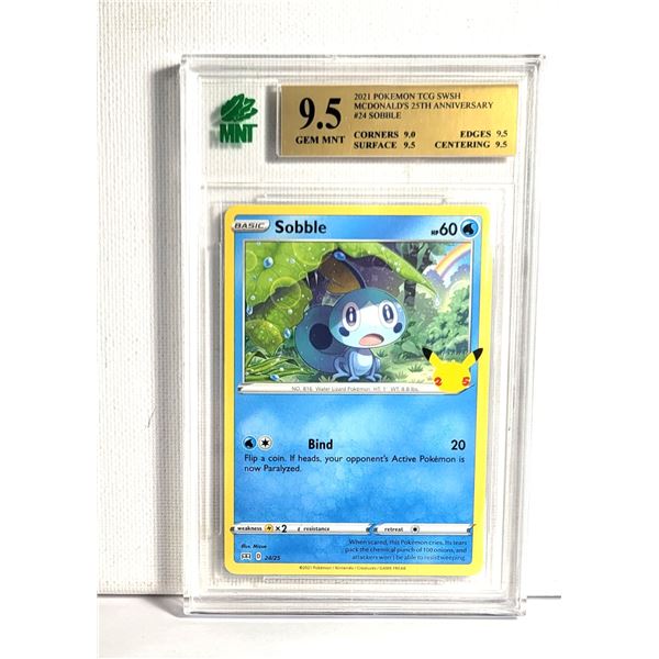 3) MNT GRADED 9.5 FROM 2021, POKEMON MCDONALDS