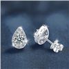 Image 2 : 1 CT GRA CERTIFIED WATERDROP STYLE ROUND BRILLIANT