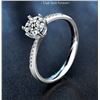 Image 1 : 1 CT GRA CERTIFIED ROUND BRILLIANT MOISSANITE