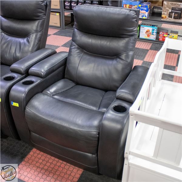 ELECTRIC POWER RECLINING ARMCHAIR WITH CUP HOLDERS