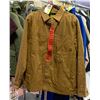 Image 1 : NEW CAT MENS LIGHT JACKET BROWN SIZE MEDIUM