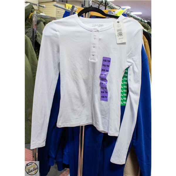 NEW CALVIN KLEIN LONG SLEEVE TOP XS