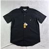 Image 1 : NEW CAT BUTTON UP SHIRT BLACK LARGE