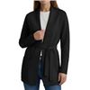 Image 1 : COMO VINTAGE WOMENS TIE UP CARDIGAN BLACK SIZE XS