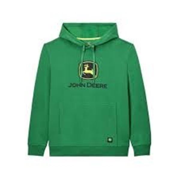 NEW MENS JOHN DEERE GREEN HOODIE XL