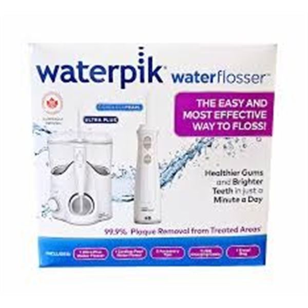 NEW WATERPIK WATER FLOSSER ULTRA PLUS & CORDLESS