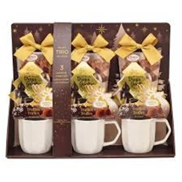 BRAND NEW HOLIDAY TRIO CHOCOLATE PACK & MUGS