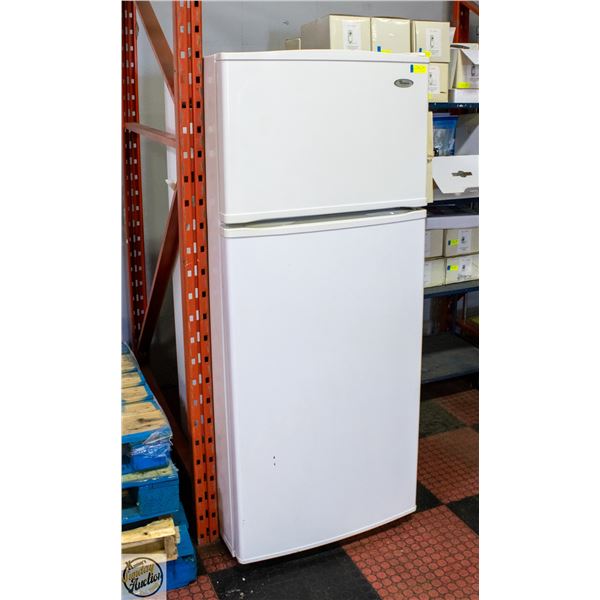 WHIRLPOOL 20CU FT FRIDGE H-68" W-29" L-28.5"