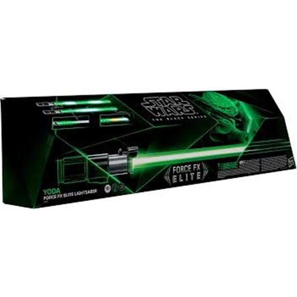 NEW STAR WARS FORCE FX ELITE LIGHTSABER YODA GREEN